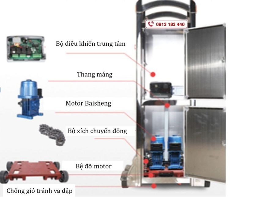 Phụ kiện cổng xếp